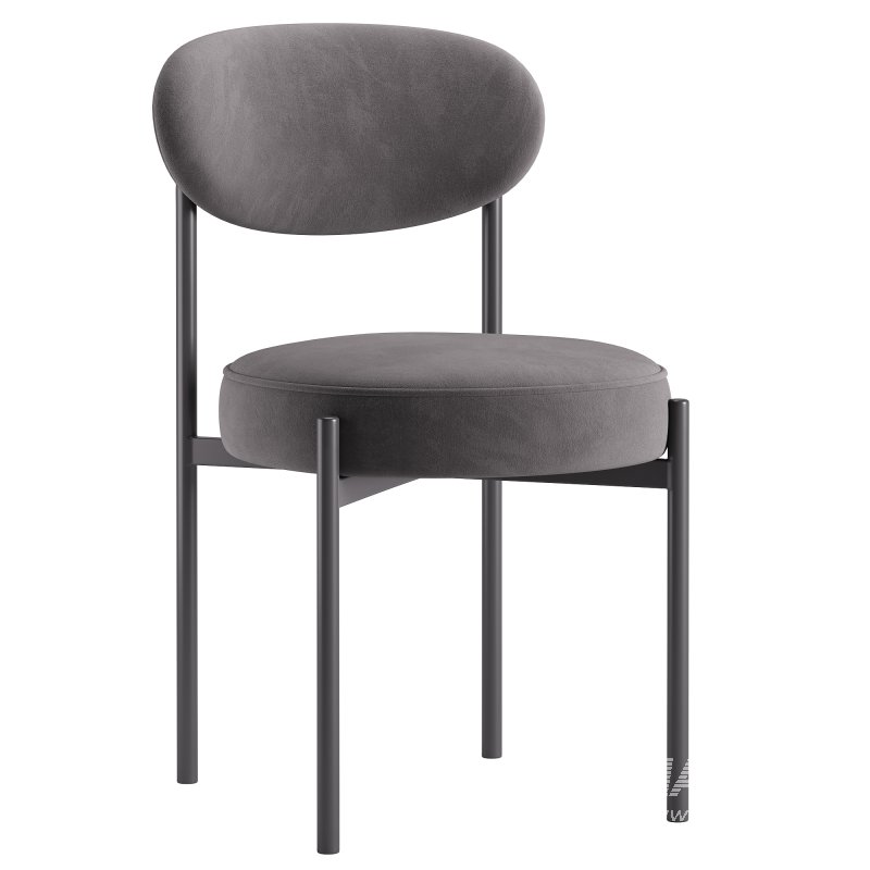 Ava Velvet Dining Chair - Image 4