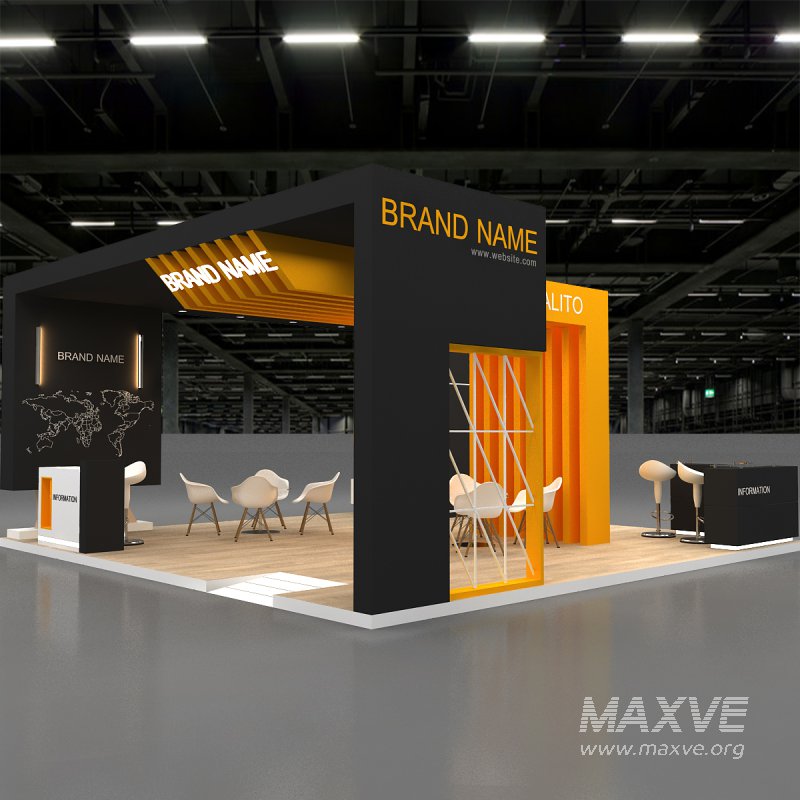 exhibition 3d design - Image 3