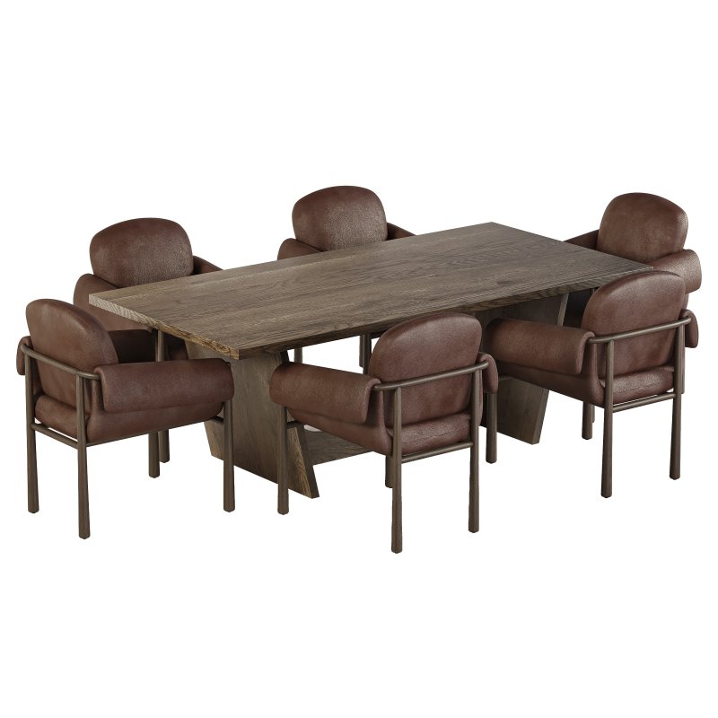 Oila dining chair and Pryor Dining Table - Image 8