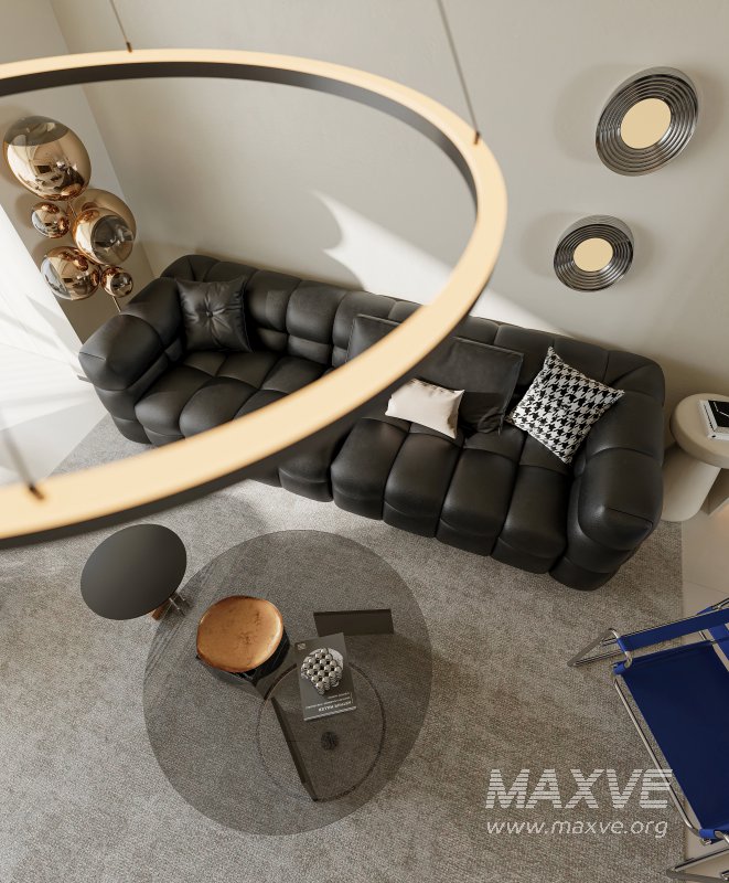 Modern living room dining room - Image 2