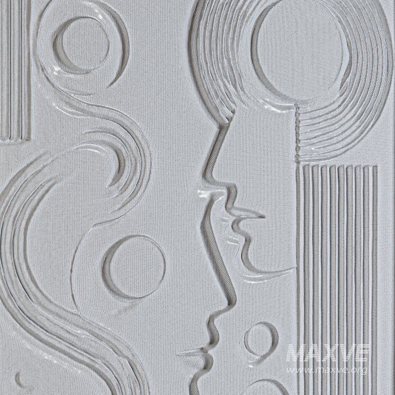 3D Art Relief Wall Panel - Image 4
