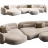 Bezier sofa by Minotti | 3 in 1 - Thumbnail 2