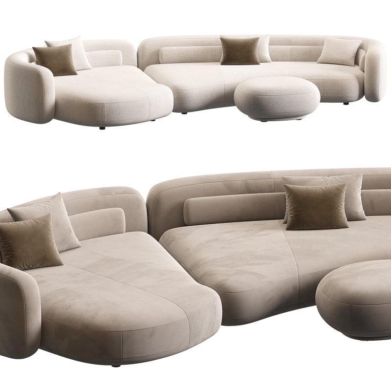 Bezier sofa by Minotti | 3 in 1 - Image 2