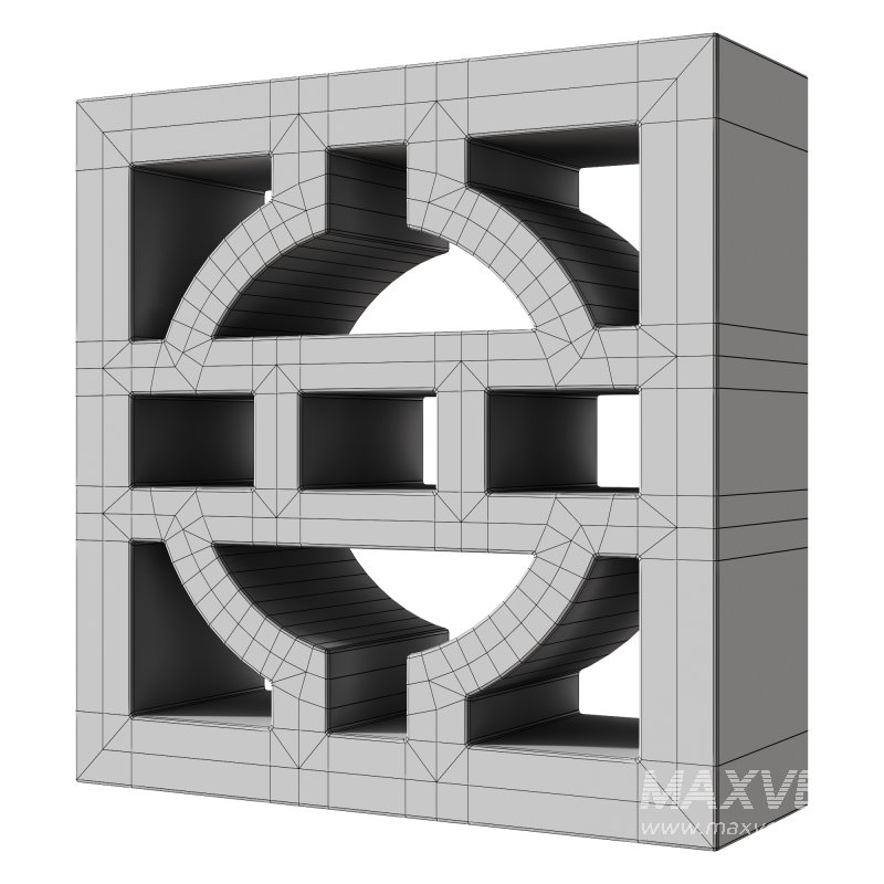 Modular Wall 19 Lantern White by Tesselle - Image 3