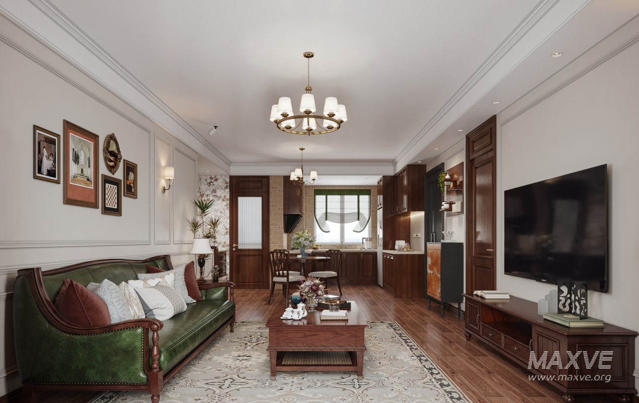 American Living Room Dining Room - Image 2