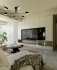 Modern living room and dining room interior scene - Thumbnail 9