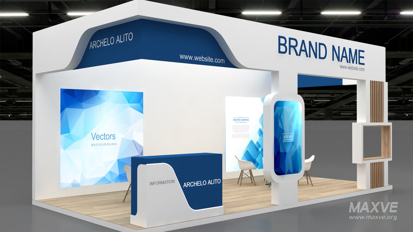 3d booth exhibition - Image 2