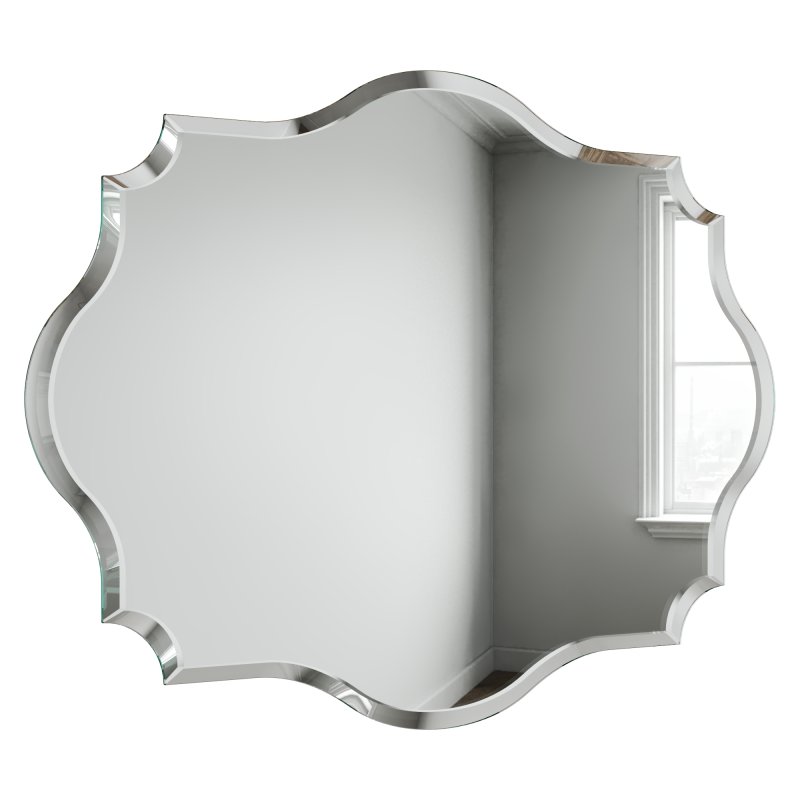 Decorative mirror with bevel Mirror 07 - Image 3
