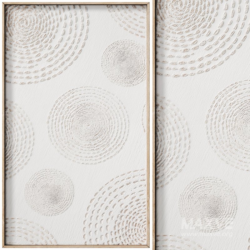 Decorative panel 3D ART RELIEF 32 - Image 1