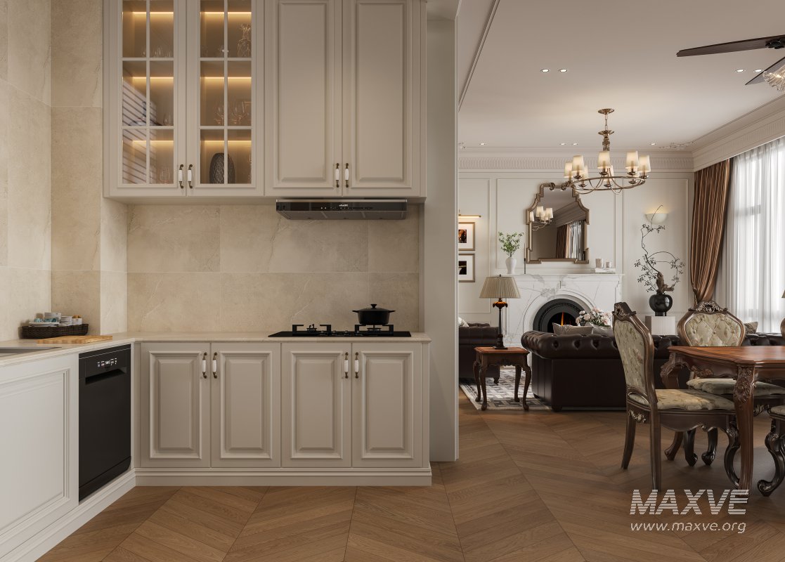 Luxurious classic living room and dining room - Image 8