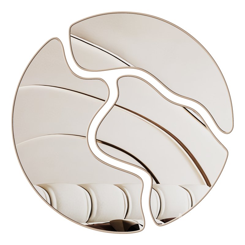 Mirror 18 Asymmetrical Round - Image 1