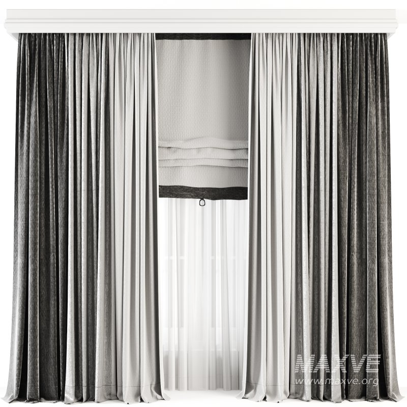 Roman and Cotton Curtain 022 - Image 3