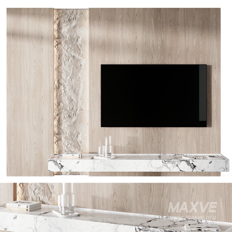 tv wall set 09 - Image 1