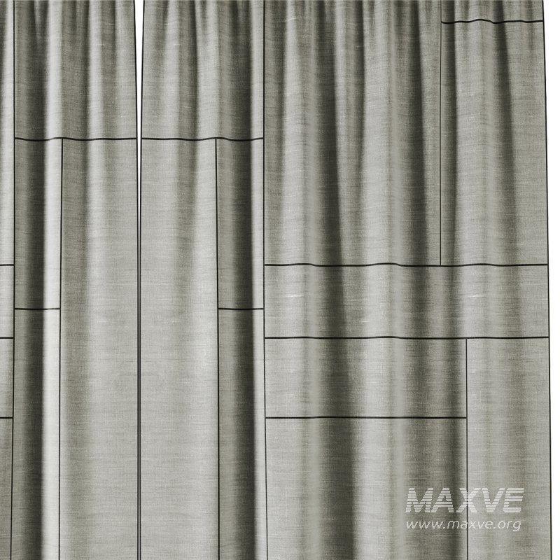 Cotton Curtain Set 059 - Image 2