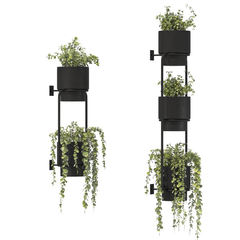 Metal Wall Mounted Planter - Image 2