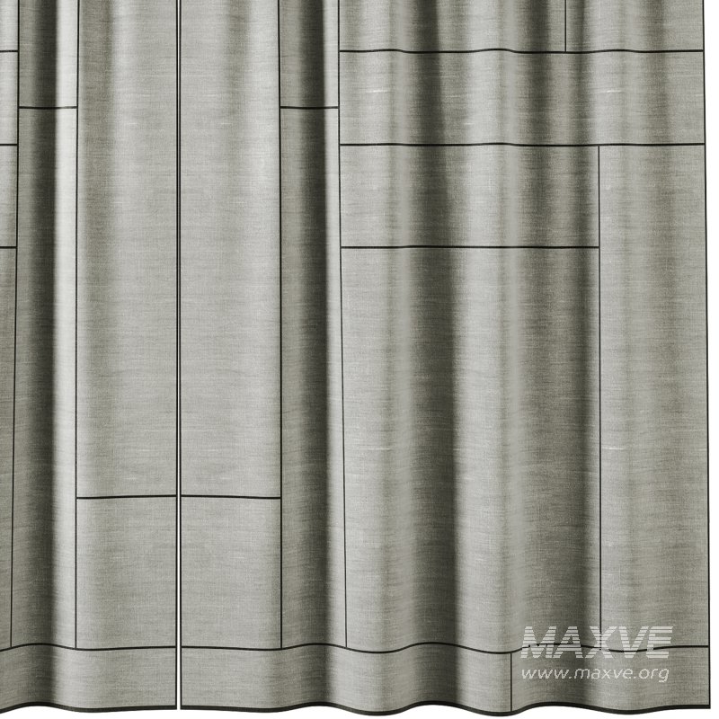 Cotton Curtain Set 059 - Image 1