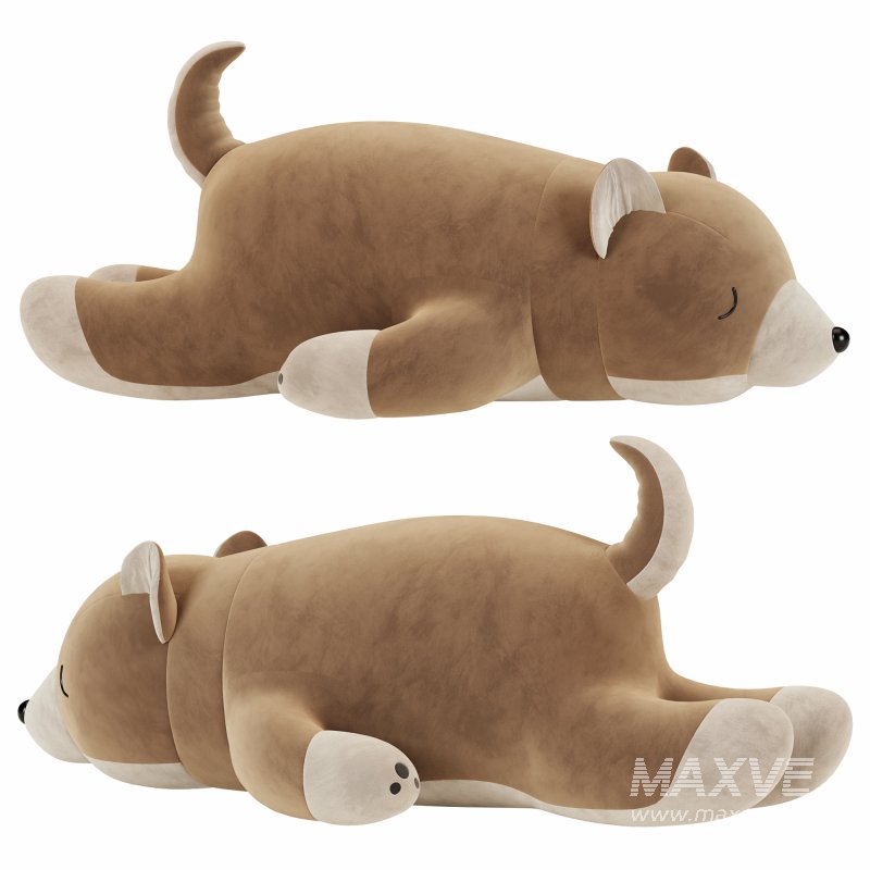 Shiba Dog Slepping Toy - Image 1