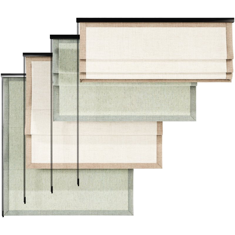 Roman Blinds Curtain 67 - Image 2