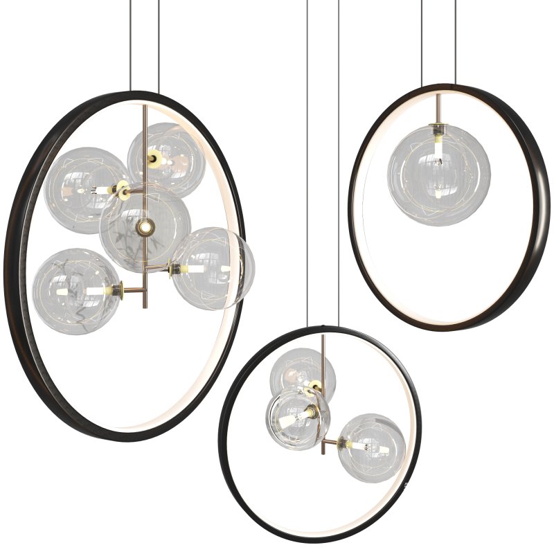 Pendant lamp IONA RING - Image 1