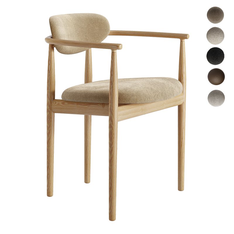 Edison Dining Chair-West-elm - Image 3