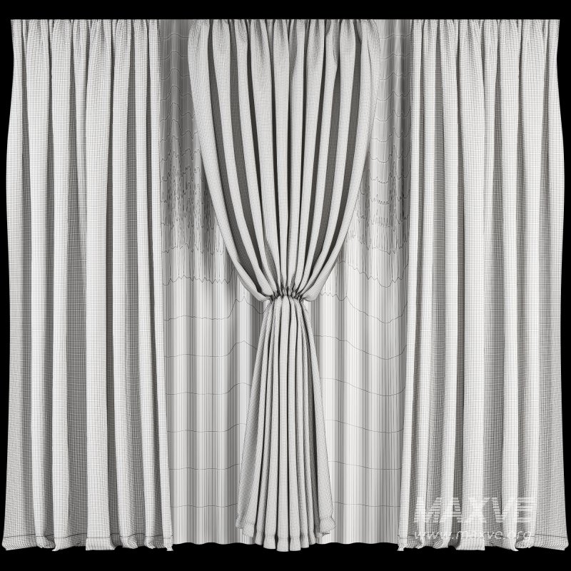 Silk and Cotton Curtain Set 75 - Image 4