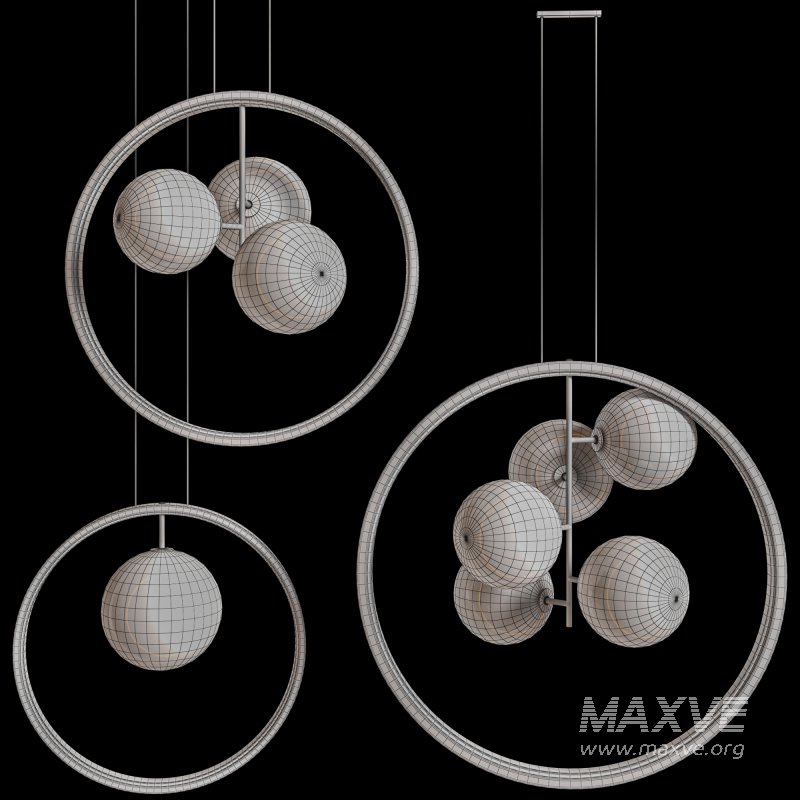 Pendant lamp IONA RING - Image 7