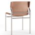 Surf Sling Brown Leather Dining Chair - Thumbnail 3