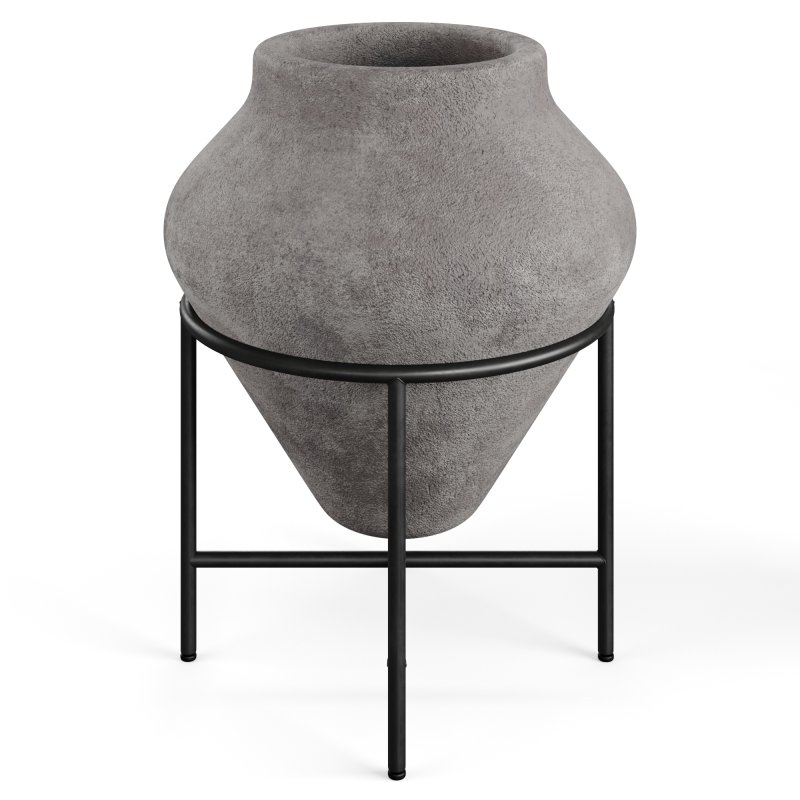 Geometric Urn Planter Pot by WestELM - Image 4