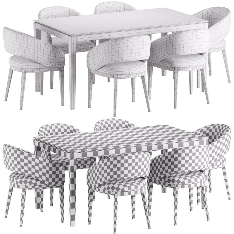 Allen Chair 2 and Jackson Dining Table - Image 6