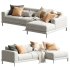Dellarobbia Monroe AC 2138 Corner Sofa - Thumbnail 4