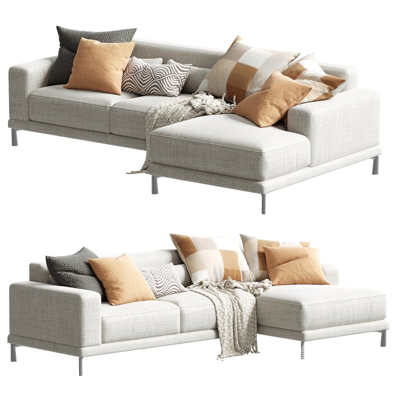 Dellarobbia Monroe AC 2138 Corner Sofa - Image 4