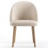 Chloe Fabric Dining Chair - Thumbnail 4