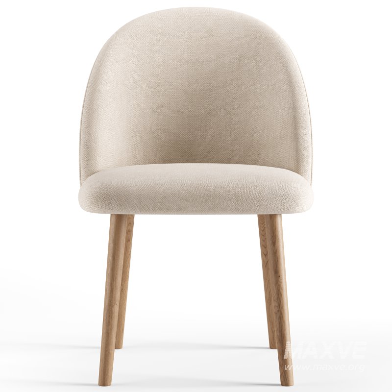 Chloe Fabric Dining Chair - Image 4