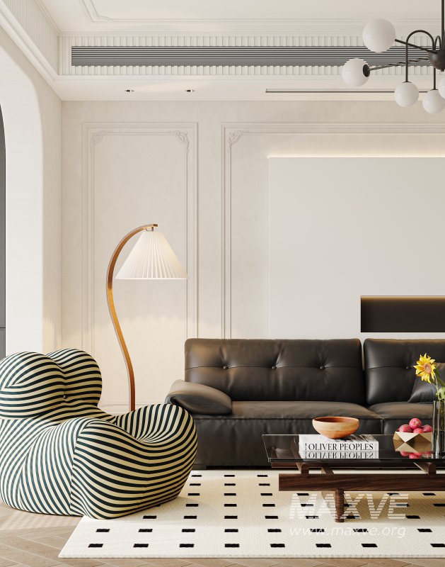 Luxurious living room and dining room - Image 5