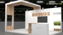 3d exhibition booth stand - Thumbnail 1