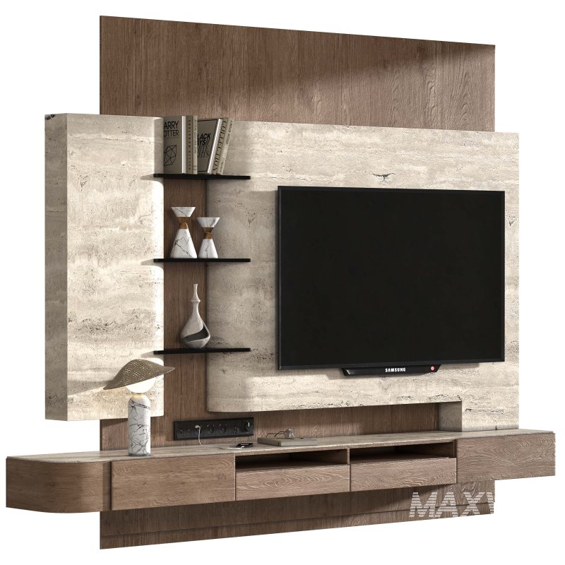 TV Wall set 01 - Image 1