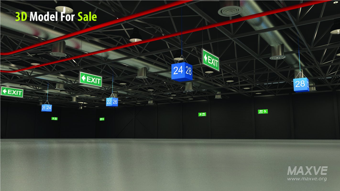 Exhibition Hall ceiling - Image 1