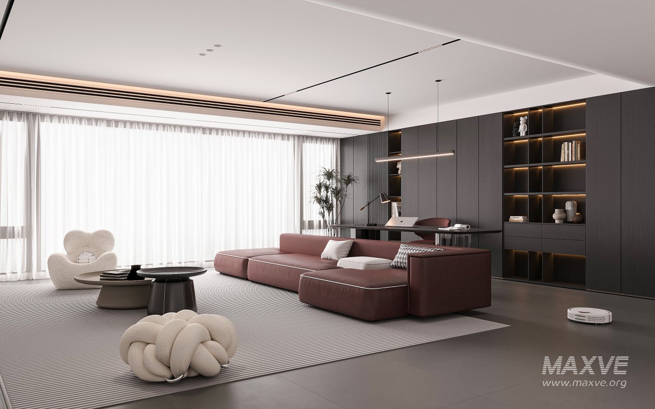 modern living room - Image 1
