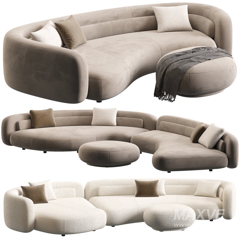 Bezier sofa by Minotti | 3 in 1 - Image 4