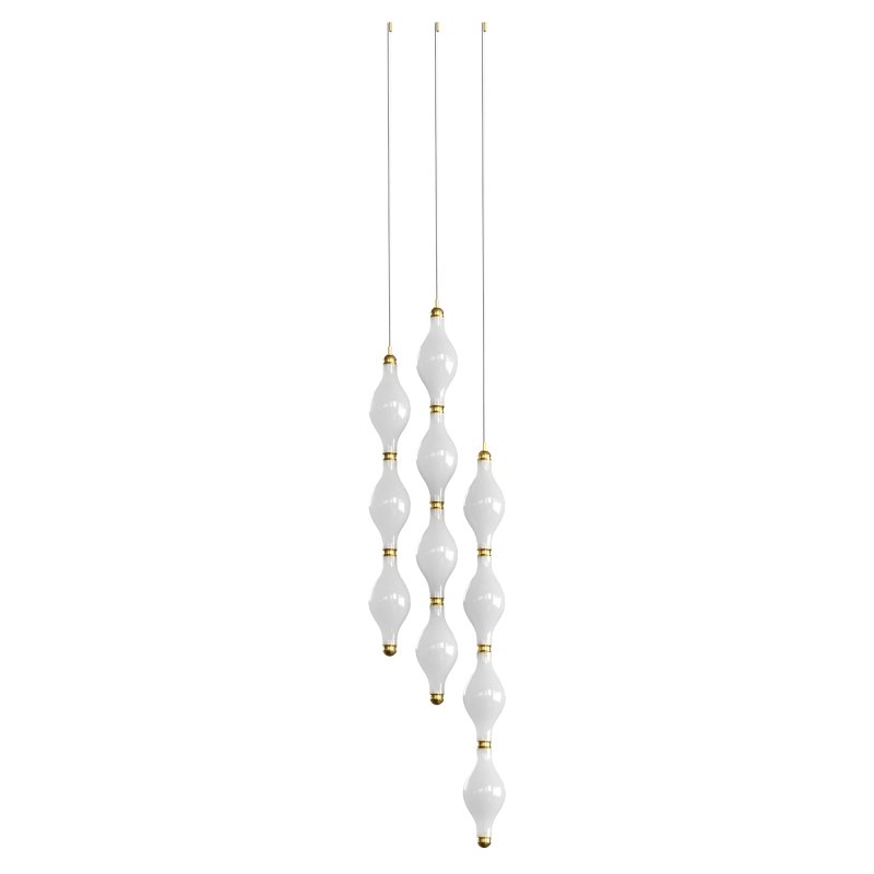 Dewy vertical pendant light by Euroluce vol 6 - Image 2