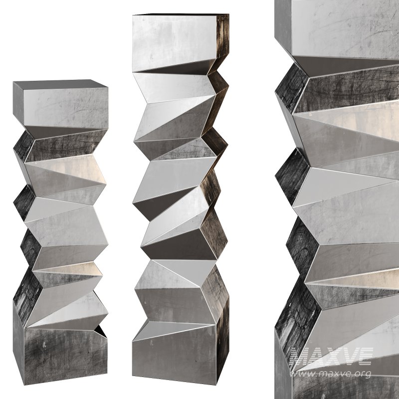 Artmax Steel Abstract Sculpture - Image 1