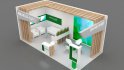 3d exhibition booth stand tradeshow - Thumbnail 5