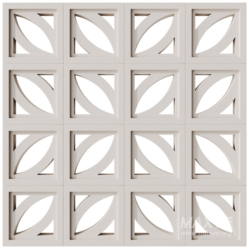 Modular Wall 20 Petal White by Tesselle - Image 1