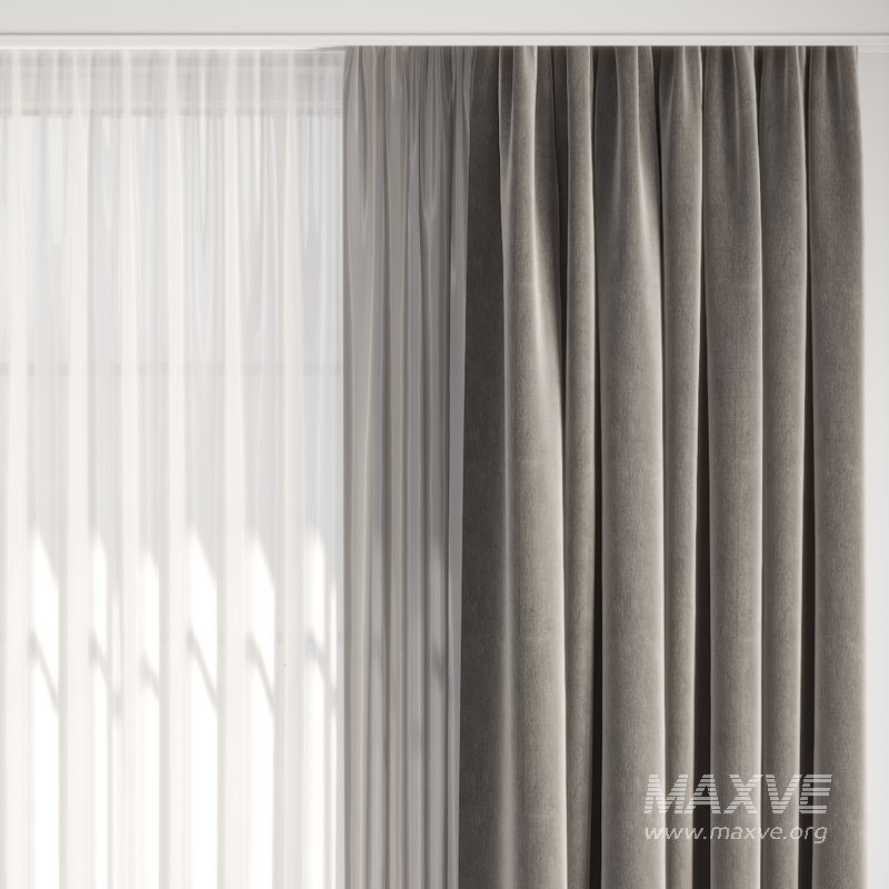 Silk and Cotton Curtain 08 - Image 6