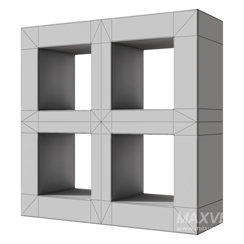 Modular Wall 07 Foursquare White by Tesselle - Image 3