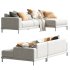 Dellarobbia Monroe AC 2138 Corner Sofa - Thumbnail 5