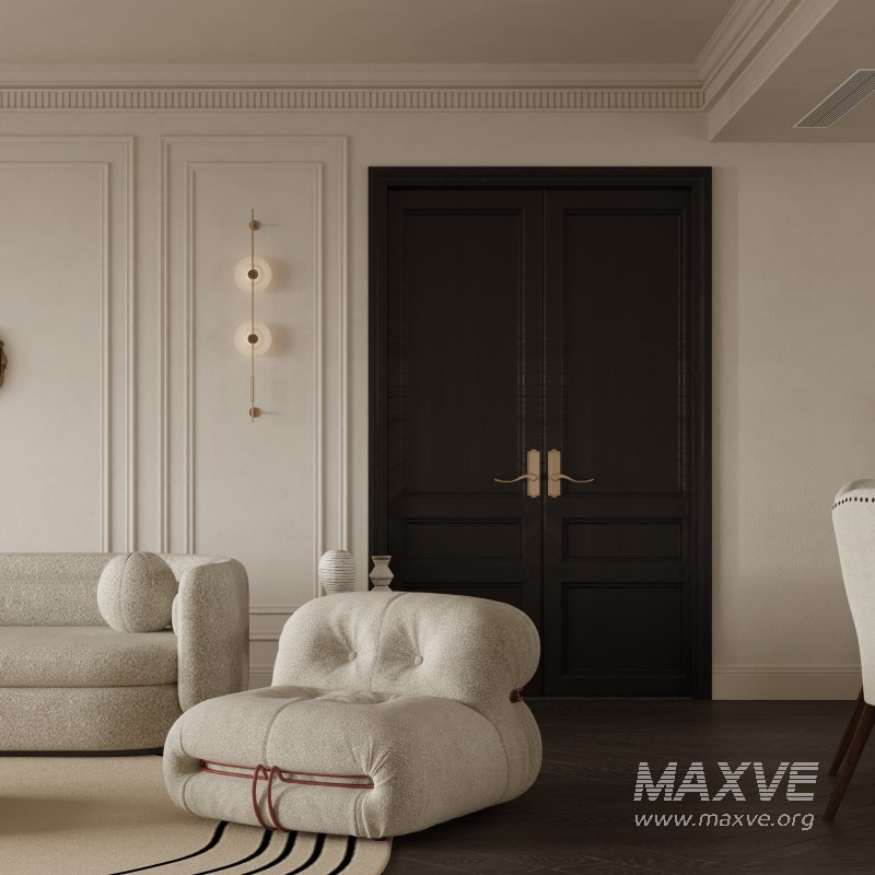 Luxurious living room and dining room - Image 4