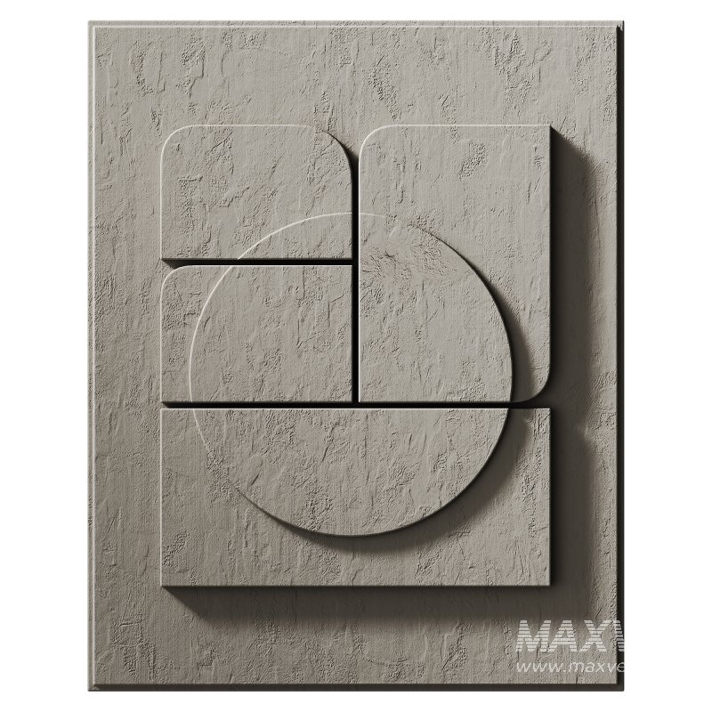 Decorative panel 3D ART RELIEF 05 - Image 5