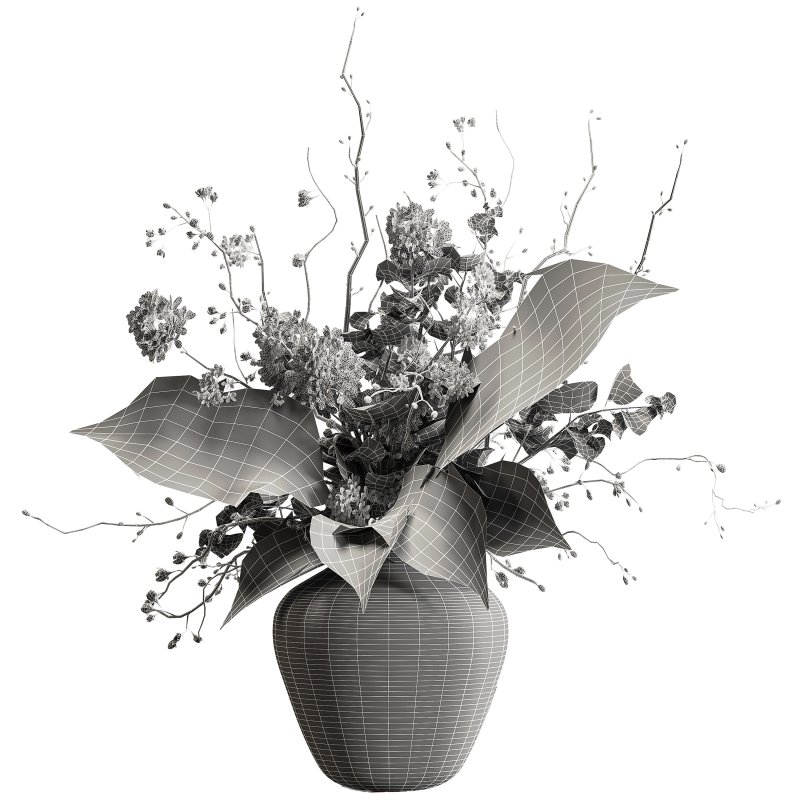 Flower In Vase Set 09 - Image 4