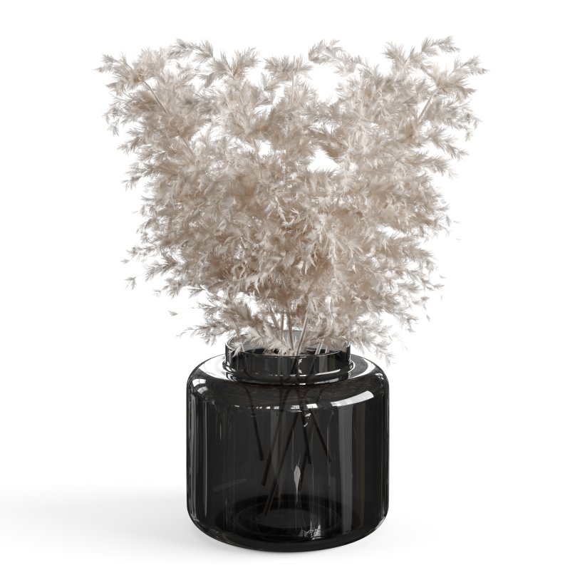 Pampas Bouquet with IKEA Vase - Image 2